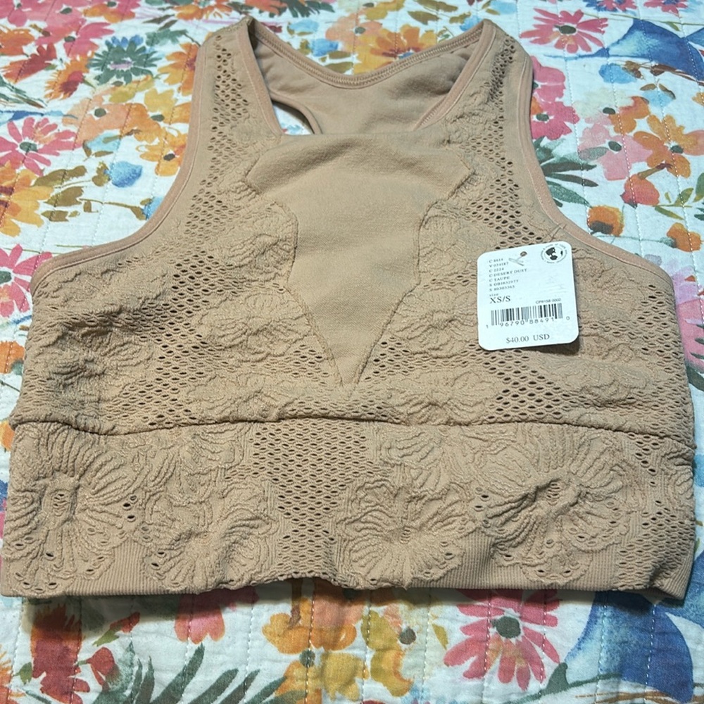 Free People movement top desert dust xs/s